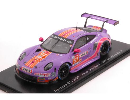 SPARK MODEL S7988 PORSCHE 911 RSR N.57 LM 2020 J.BLEEKEMOLEN-F.FRAGA-B.KEATING 1:43 Modellino