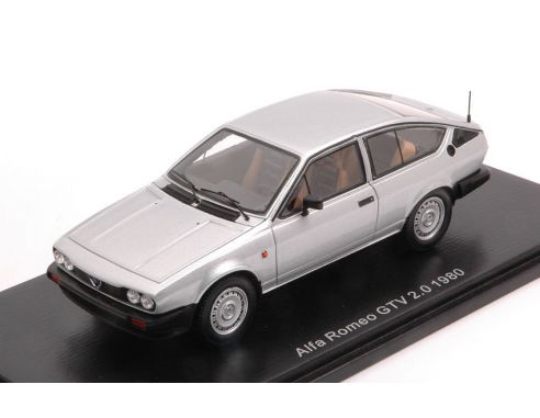 SPARK MODEL S9046 ALFA ROMEO GTV 2.0 1980 SILVER 1:43 Modellino
