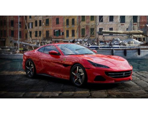 LOOKSMART LS524C FERRARI PORTOFINO M ROSSO CORSA 1:43 Modellino