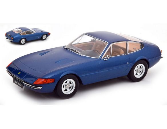 KK SCALE KKDC180592 FERRARI 365 GTB/4 DAYTONA COUPE' 2 SERIES 1971 BLUE METALLIC 1:18 Modellino