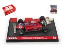 BRUMM BMS2101 FERRARI 126 CK GILLES VILLENEUVE 1981 N.27 MONTE CARLO GP 1:43 LIM.250 Modellino