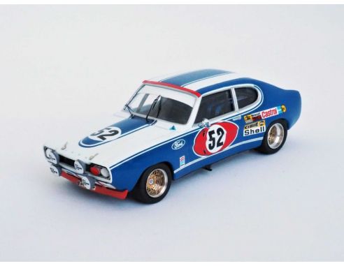 TROFEU TFRRFR26 FORD CAPRI 2600 RS N.52 11th (2nd Gr.2) LE MANS 1972 GLEMSER-SOLER 1:43 Modellino