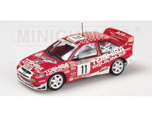 MINICHAMPS 430978711 FORD ESCORT WRC VATANEN FREEMAN RAC RALLY 1997 Modellino