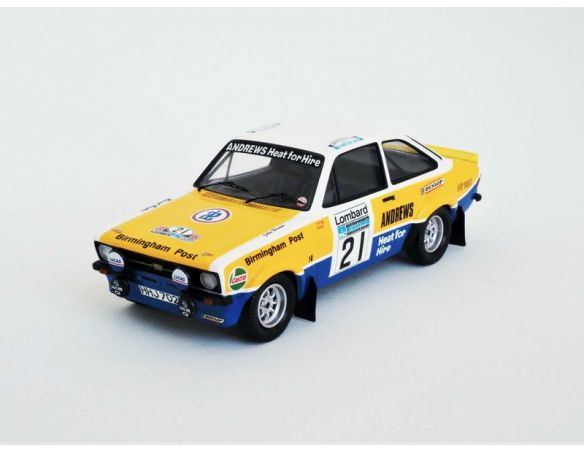 TROFEU TFRRUK60 FORD ESCORT MK2 N.21 RAC RALLY 1975 BROOKES-BROWN 1:43 Modellino