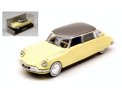 NOREV NV157085 CITROEN DS 19 1958 JONQUILLE YELLOW 1:87 Modellino