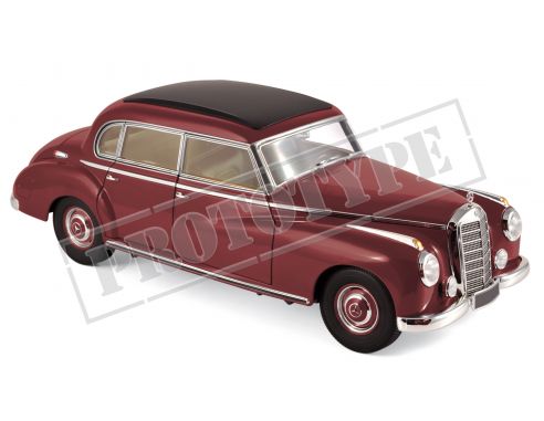 NOREV NV183705 MERCEDES 300 1955 DARK RED 1:18 Modellino
