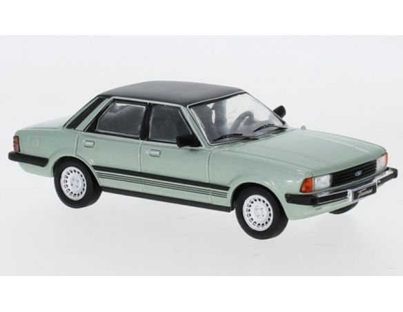 IXO MODEL CLC363N FORD TAUNUS GHIA 1983 MET.GREEN 1:43 Modellino