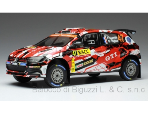 IXO MODEL RAM741 VW POLO GTI R5 N.47 WRC RALLY CATALUNYA 2018 CAMILLI-VEILLAS 1:43 Modellino