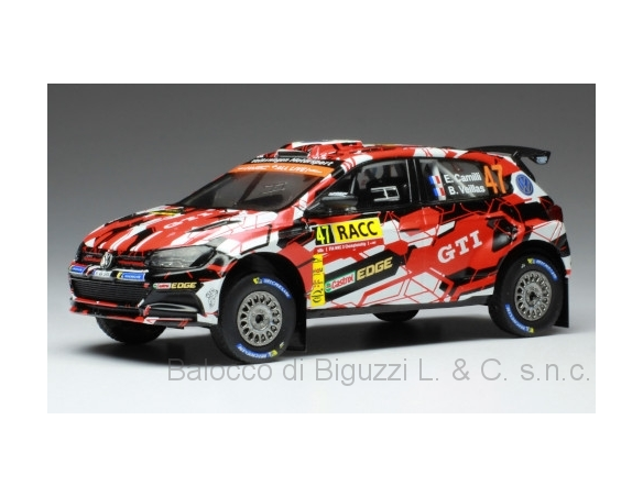 IXO MODEL RAM741 VW POLO GTI R5 N.47 WRC RALLY CATALUNYA 2018 CAMILLI-VEILLAS 1:43 Modellino
