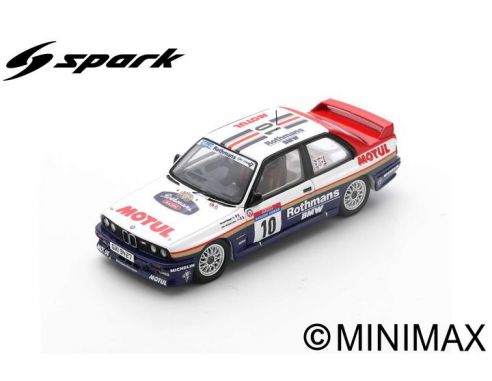 SPARK MODEL SF148 BMW M3 E30 N.10 WINNER  TOUR DE CORSE 1987 B.BEGUIN-J.J.LENNE 1:43 Modellino