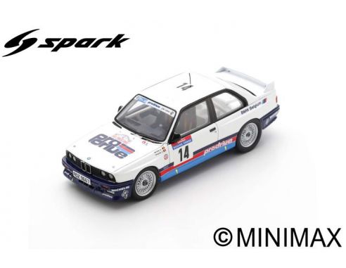 SPARK MODEL SF149 BMW E30 N.14 TOUR DE CORSE 1987 G.BIAR-M.DUEZ 1:43 Modellino