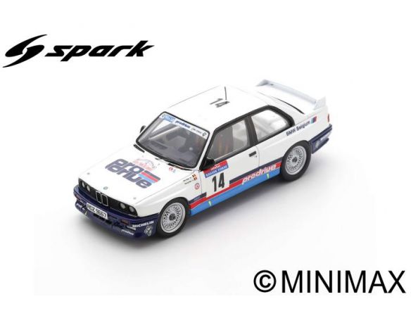 SPARK MODEL SF149 BMW E30 N.14 TOUR DE CORSE 1987 G.BIAR-M.DUEZ 1:43 Modellino