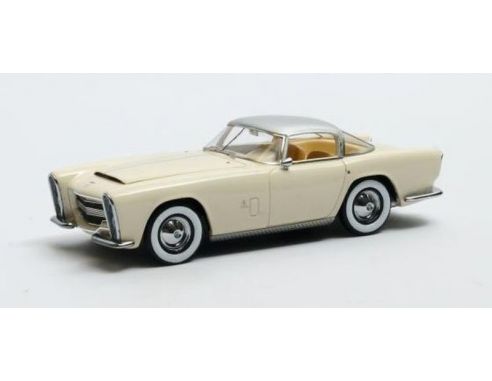MATRIX SCALE MODELS MX40405-012 DODGE STORM ZEDER Z-250 BY BERTONE 1953 WHITE 1:43 Modellino