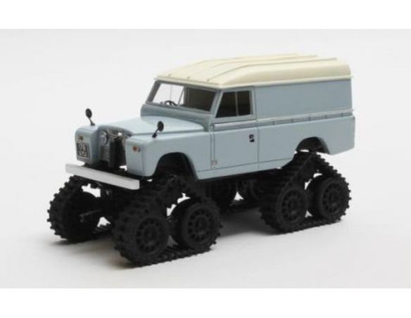 MATRIX SCALE MODELS MX41208-011 LAND ROVER SERIES II CUTHBERTSON CONVERSION 1958 GREY 1:43 Modellino