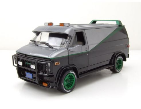 Greenlight GREEN86515 A-TEAM GMC VANDURA VERDE 1983 ESCLUSIVA 1:43 Modellino
