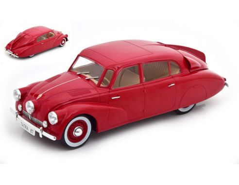 MODELCARGROUP MCG18222 TATRA 87 DARK RED 1:18 Modellino