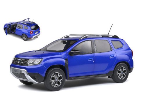SOLIDO SL1804604 DACIA DUSTER MK2 2018 METALLIC BLUE 1:18 Modellino
