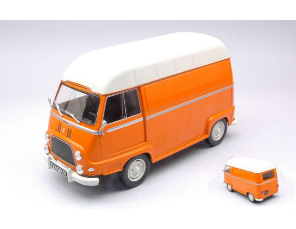 WHITEBOX WB124053 RENAULT ESTAFETTE ORANGE/WHITE 1:24 Modellino