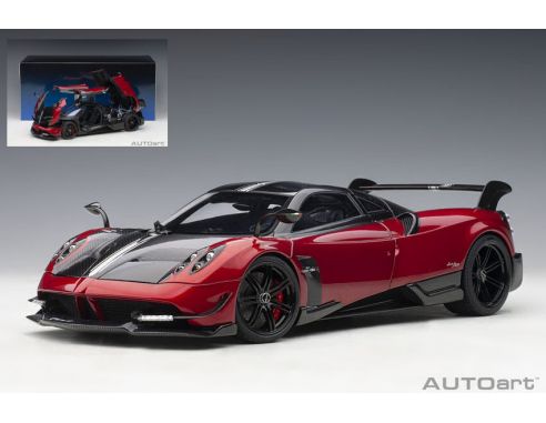 AUTOART AA78276 PAGANI HUAYRA BC 2016 RED/CARBON 1:18 Modellino