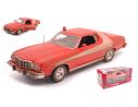 GREENLIGHT GREEN84121 FORD GRAN TORINO 1976 STARSKY AND HUTCH 1975-79 MUDDY VERSION 1:24 Modellino