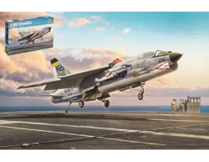 ITALERI IT1456 F-8E CRUSADER KIT 1:72 Modellino