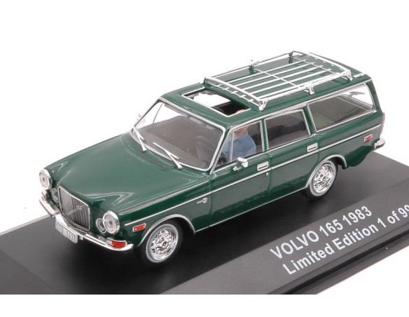 TRIPLE 9 T9-43081 VOLVO 165 1983 WITH DRIVER FIGURE INSIDE DARK GREEN 1:43 Modellino
