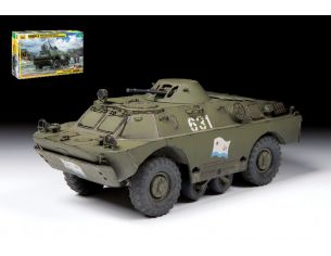 ZVEZDA Z3638 BRDM-2 RUSSIAN ARMORED CAR KIT 1:35 Modellino