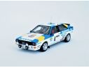 TROFEU TFRRSE10 AUDI QUATTRO N.4 1st RALLY OF SWEDEN 1982 BLOMQVIST-CEDERBERG 1:43 Modellino