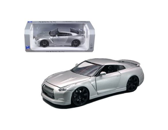 copy of New Ray NY71933 NISSAN GTR 2009 SILVER 1:24 Modellino