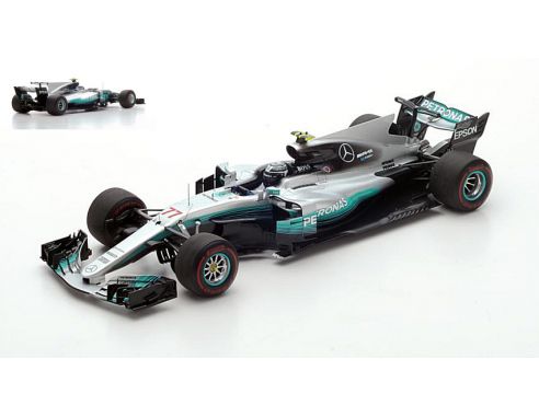 SPARK MODEL S18301 MERCEDES F1 W08 V.BOTTAS 2017 N.77 3rd BAHRAIN GP 1:18 Modellino