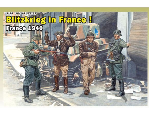 DRAGON D6478 BLITZKRIEG IN FRANCE KIT 1:35 Modellino