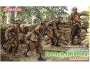 DRAGON D6738 FRENCH INFANTRY (SEDAN 1940) KIT 1:35 Modellino