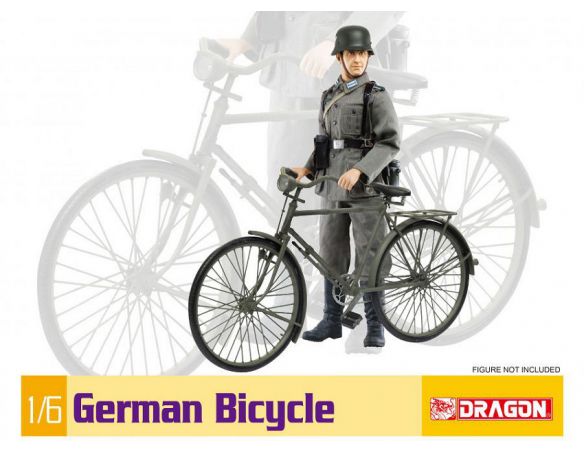 DRAGON D75053 GERMAN BICYCLE (FIGURE NOT INCLUDED) KIT 1:6 Modellino