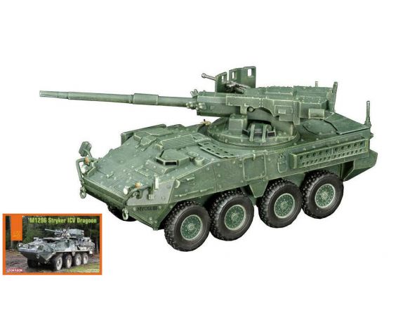 DRAGON D7686 M1296 STRYKER ICV DRAGON KIT 1:72 Modellino