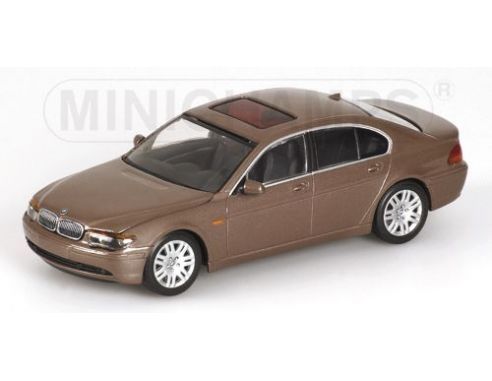 MINICHAMPS 431020205 BMW SERIE 7 BROWN METALLIC 2001 Modellino