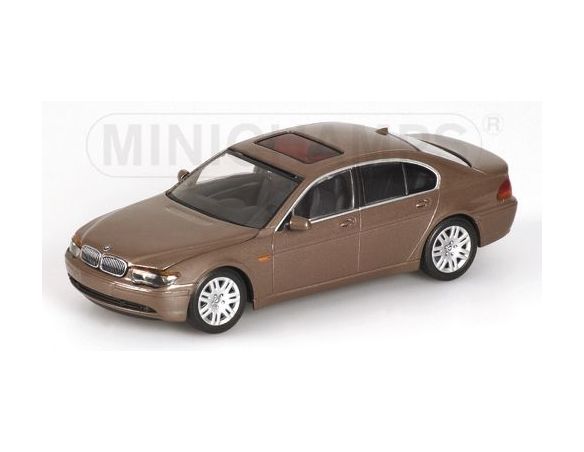 MINICHAMPS 431020205 BMW SERIE 7 BROWN METALLIC 2001 Modellino