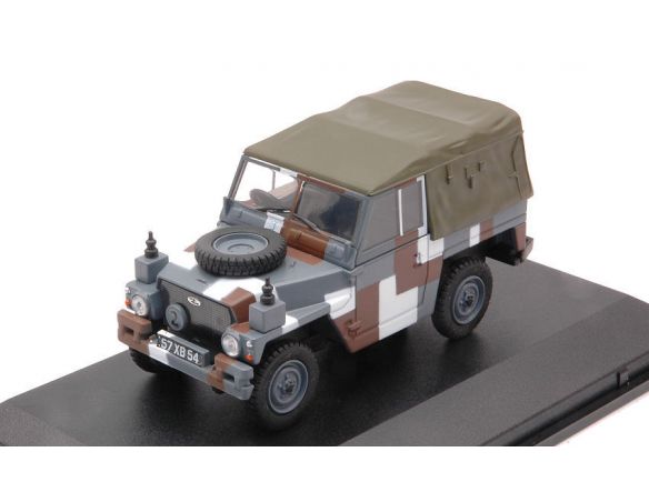 OXFORD OXF43LRL004 LAND ROVER  LIGHTWEIGHT CANVAS RHD BERLIN SCHEME 1:43 Modellino