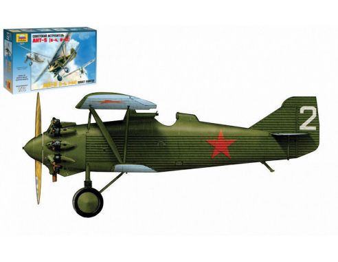 ZVEZDA Z7271 ANT-5 SOVIET FIGHTER KIT 1:72 Modellino