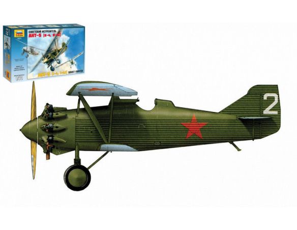 ZVEZDA Z7271 ANT-5 SOVIET FIGHTER KIT 1:72 Modellino