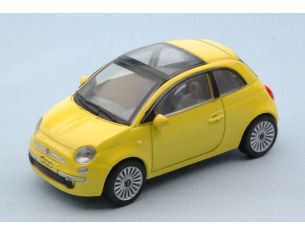 NEW RAY NY19587Y FIAT NUOVA 500 2007 YELLOW 1:43 Modellino