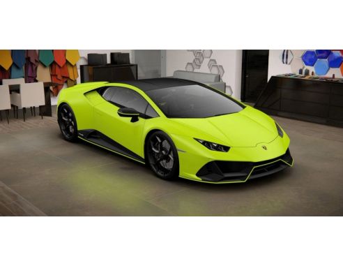 LOOKSMART LS498FCD LAMBORGHINI HURACAN EVO FLUO CAPSULE SHOCK GREEN 1:43 Modellino