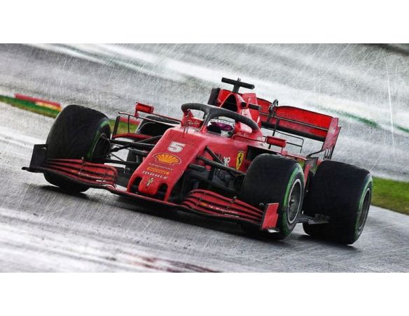 LOOKSMART LSF1033 FERRARI SF1000 N.16 3th TURKISH GP 2020 SEBASTIAN VETTEL 1:43 Modellino