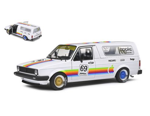 SOLIDO SL1803504 VW CADDY MK1 COMPUTER CUSTOM 1982 1:18 Modellino