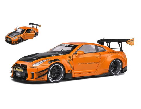 SOLIDO SL1805803 NISSAN GTR 35 LB WORK TYPE 2 ORANGE METALLIC 1:18 Modellino
