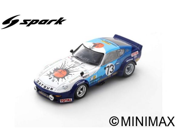 SPARK MODEL S3582 NISSAN 240Z N.73 LM 1976 BUCHET-FAVRESSE-HALLER 1:43 Modellino