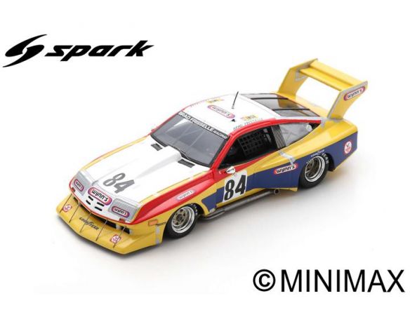 SPARK MODEL S4384 CHEVROLET MONZA N.84 LM 1978 B.FISSELLE-B.KIRBY-J.HOTCHKIS 1:43 Modellino