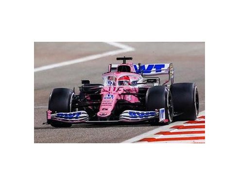 SPARK MODEL S6485 RACING POINT RP20 SERGIO PEREZ 2020 N.11 WINNER SAKHIR GP 1:43 Modellino