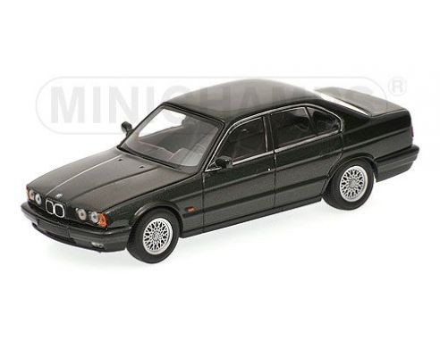 Minichamps PM431024204 BMW SERIE 5 E34 1988 DARK GREEN MET.1:43 Auto Stradali