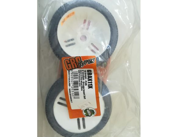 copy of GRP GGX21C Coppia Gomme B4 C SOFT complete cromate Monster Truck 1:10 Accessori