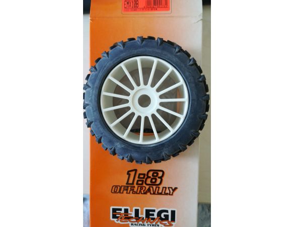 Gomme Ellegi Technics EMX10B 10B MAXI 1:8 SH 45 Modellino SCATOLA ROVINATA